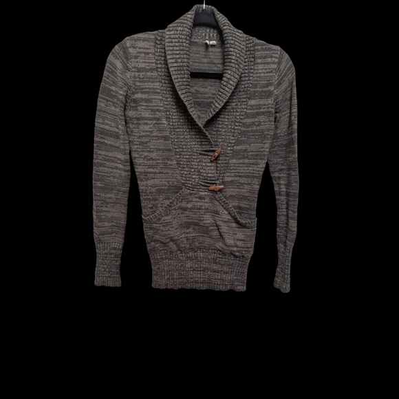 RIP CURL Knitted Shawl Collar Sweater - Picture 1 of 4